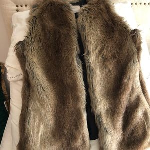 Zara fur vest